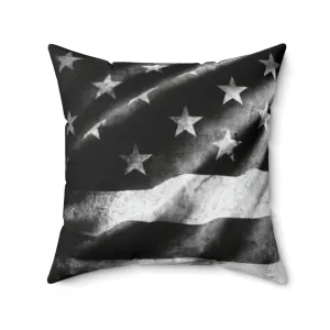 “Americana” Spun Polyester Square Pillow