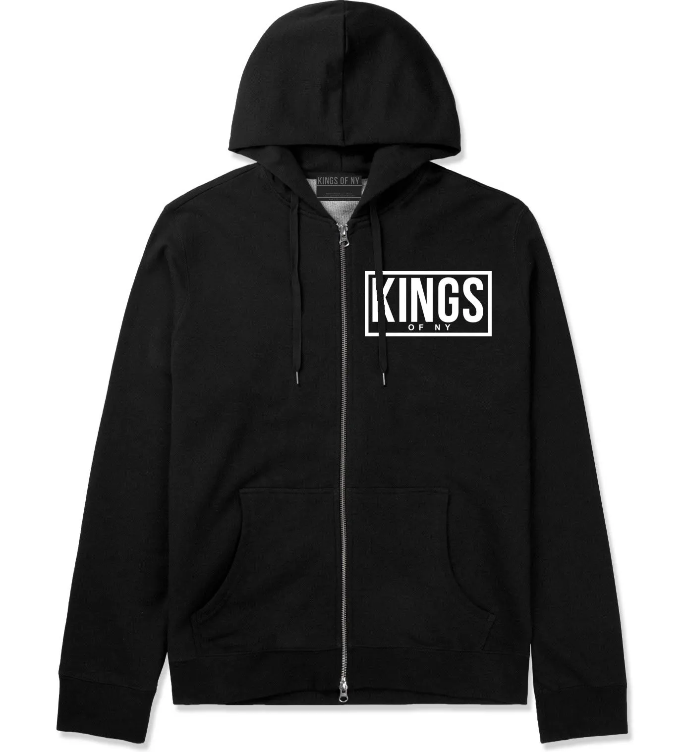 BLOCK Logo Zip Up Hoodie Hoody