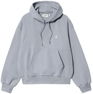 Carhartt WIP Womens Hooded Casey Sweatshirt Mirror Silver