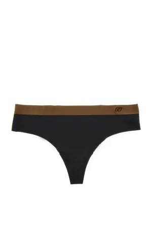 COTTON CLUB INVISIBLE Black Brown Briefs