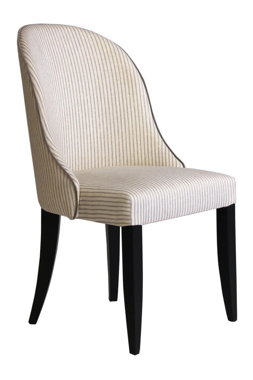 Curved Back Upholstered Dining Chair | Andrew Martin Aldwick