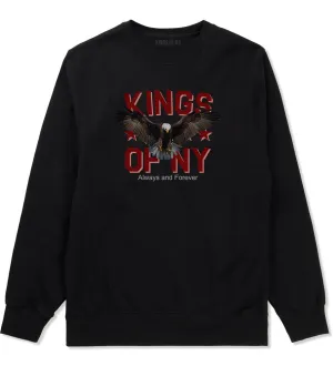 Eagle Kings Of NY Forever Mens Crewneck Sweatshirt