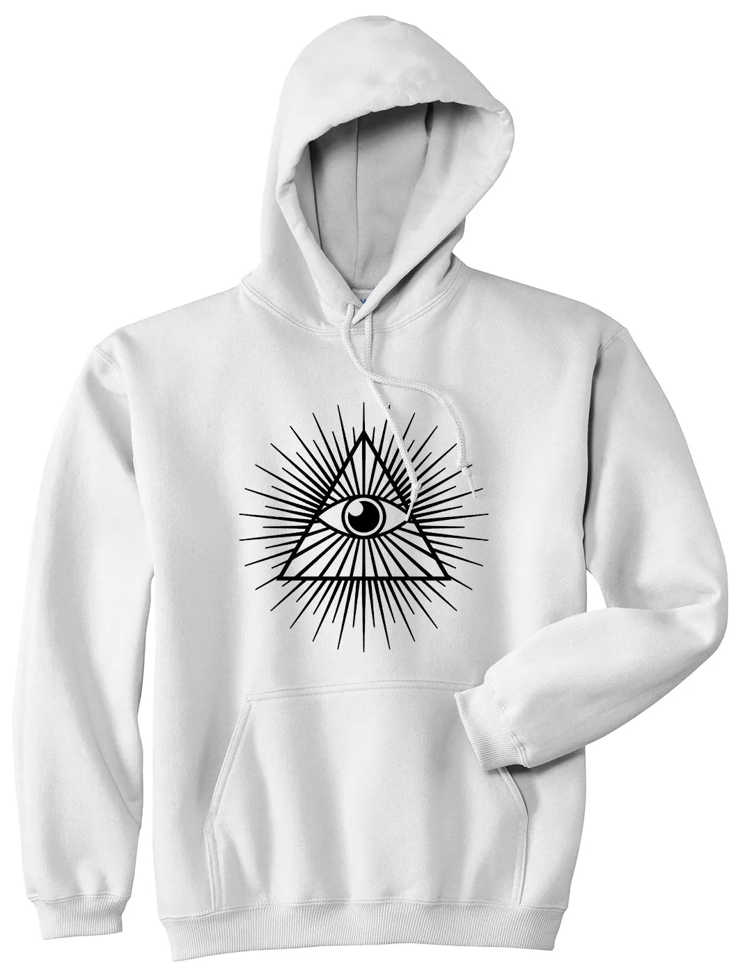 Eye Of Providence illuminati Mens Pullover Hoodie