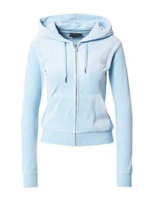 Juicy Couture ROBERTSON zip-up sweatshirt, light blue