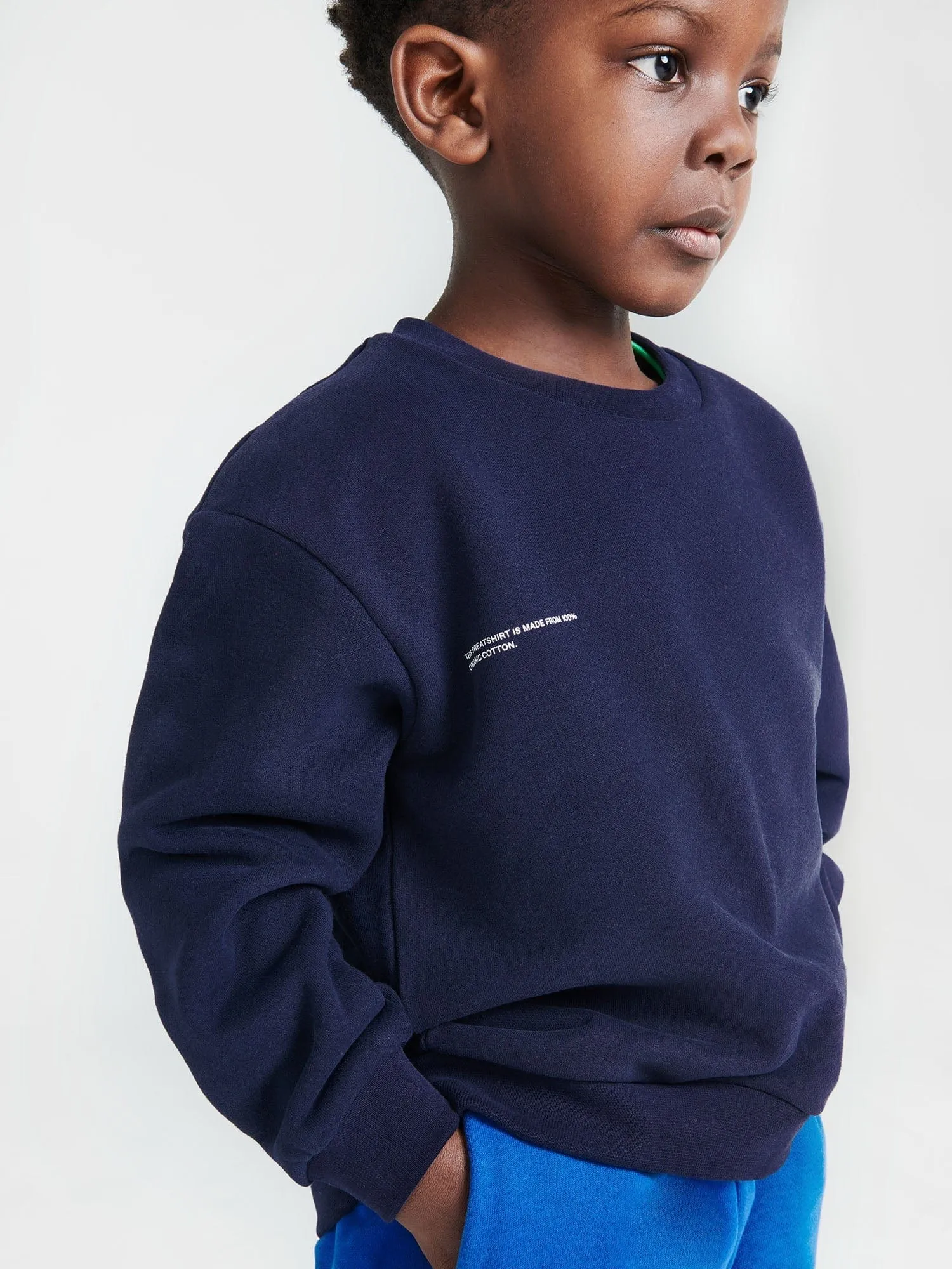 Kids' 365 Midweight Sweatshirt—navy blue