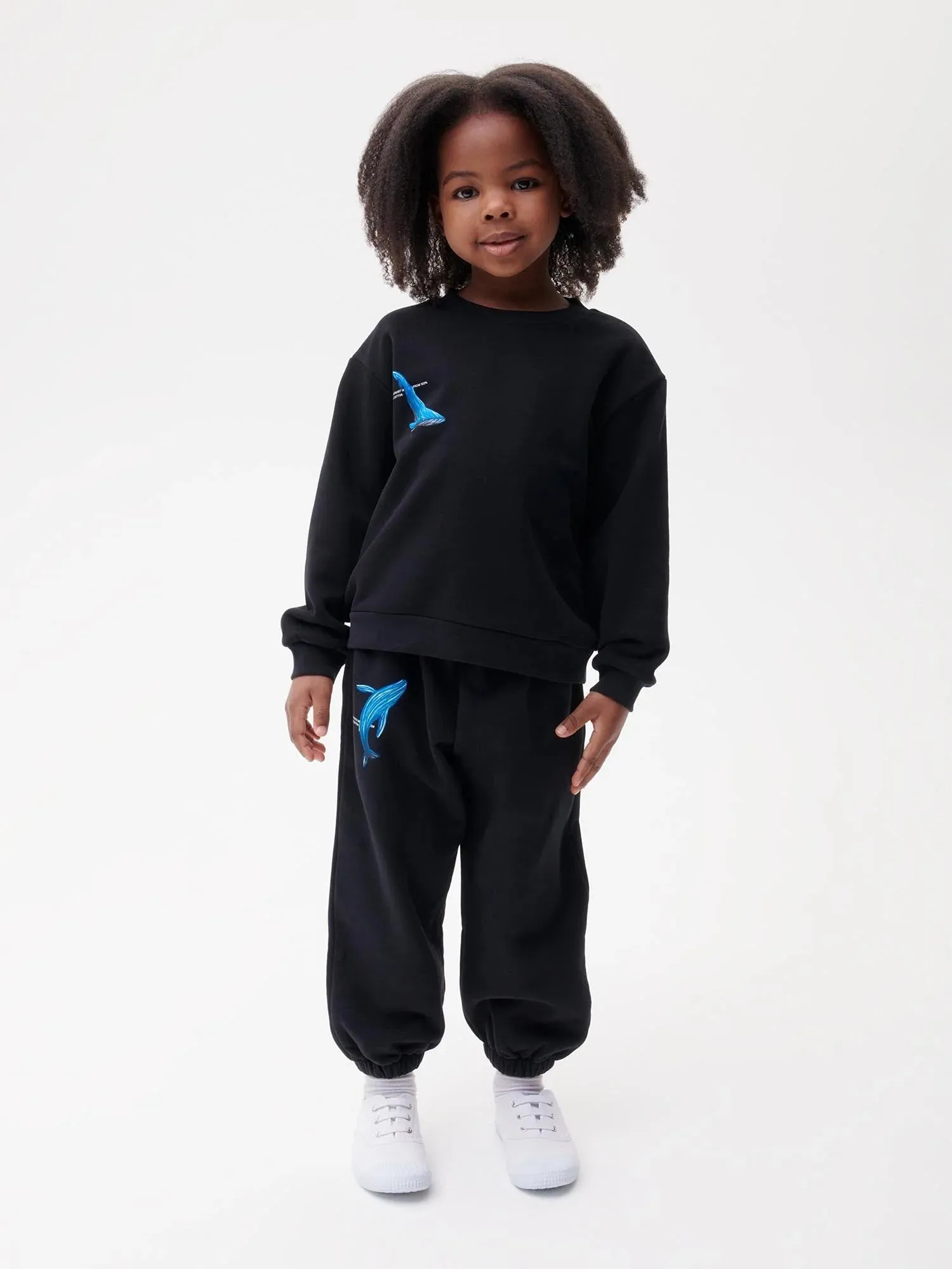 Kids’ WAHP Sweatshirt—black