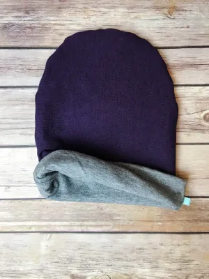 Little Plum Reversible Beanie