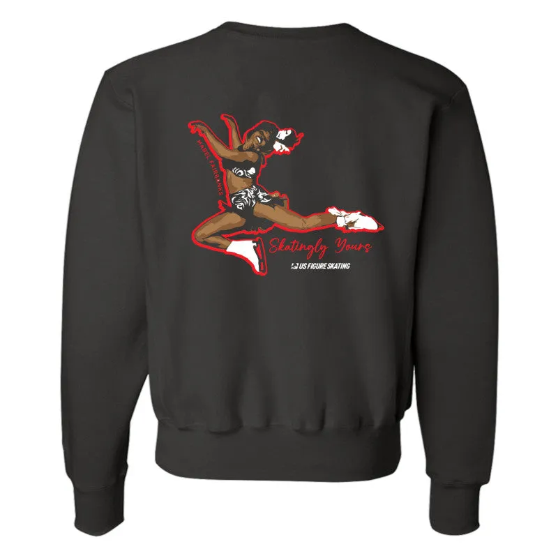 Mabel Fairbanks Skatingly Yours, Powerblend® Crewneck Sweatshirt