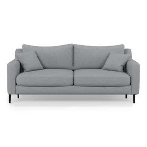 Mario 2 Seater Fabric Sofa For Living Room - Light Grey