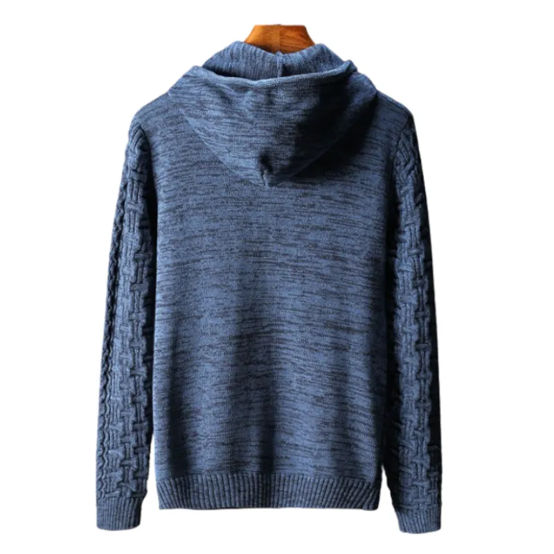 Pologize™ Cardigan Hooded Sweatshirt