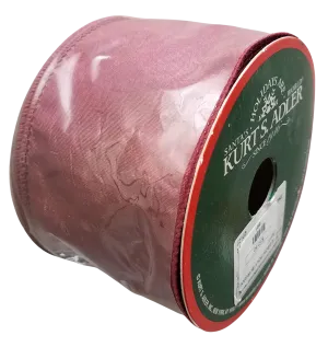 Polyester burgundy ribbon 30ft x 2.5"