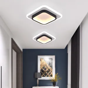 QIYI Karnar Modern LED Ceiling Lights Round Square Design