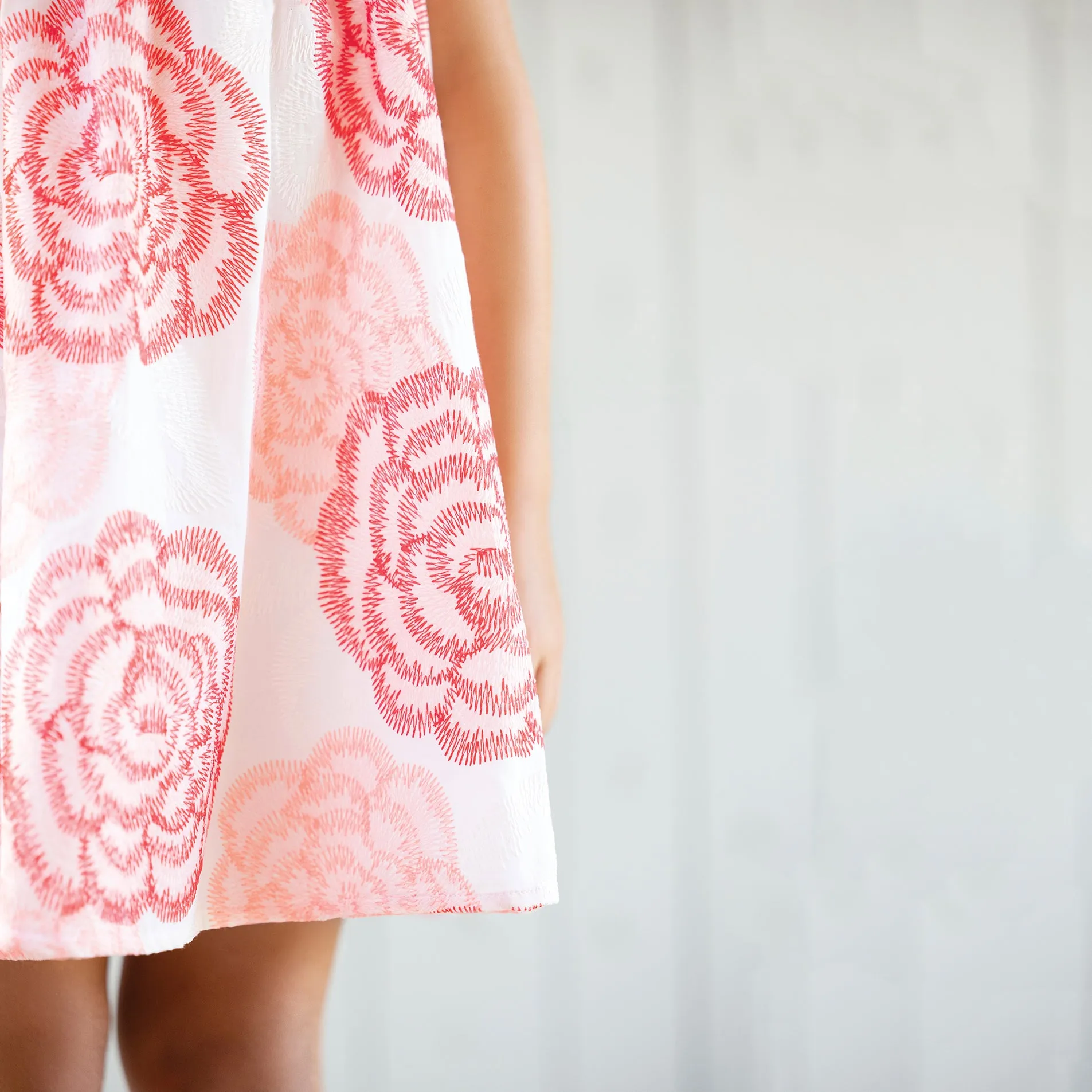 Rosa Ruffled Floral Dress