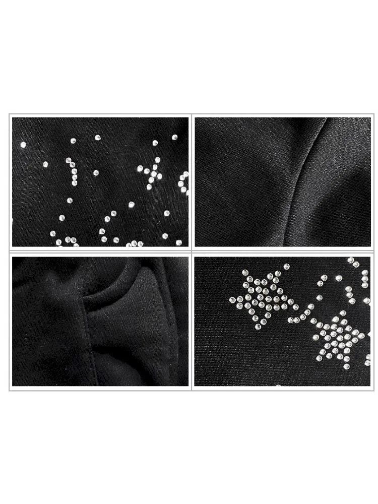 Starry Night Rhinestone Sweatshirt【s0000010504】