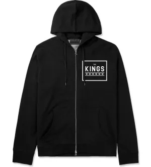 The Kings Diamonds Zip Up Hoodie Hoody